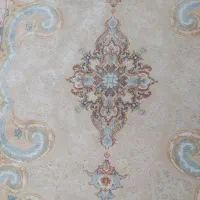 فرش گل برجسته 1200 شانه / خیلی تمیز/ فوری