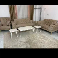 مبل 7 نفره در حد نو|مبلمان خانگی و میز عسلی|لنگرود, |دیوار