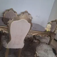 ست ۷ نفره به همراه نهار خوری ۶ نفره و چستر
