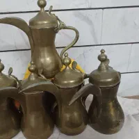 ۵ عدد دله کهنه برنجی یک تیکه مهردار|کلکسیون اشیاء عتیقه|اصفهان, ملک‌شهر|دیوار