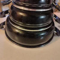 ماهی تابه سه عددی طرح گرانیت
