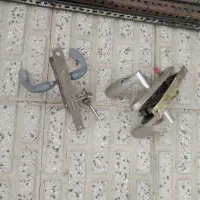 تعدادی پایه قفسه|کتابخانه، شلف، قفسههای دیواری|اراک, |دیوار