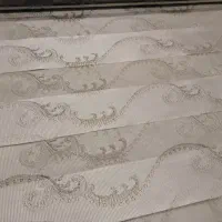 دو عدد پرده زبرا تاچ ترک