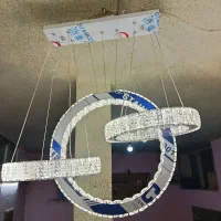 لوستر مربع چهارتایی گوشه خم|لوستر و چراغ آویز|تبریز, |دیوار