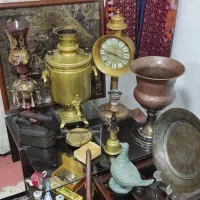 حراج فوری عتیقه قدیمی سماورزغال دیسکومی ساعت مس...|کلکسیون اشیاء عتیقه|نکا, |دیوار