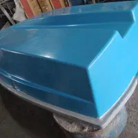 قایق استخری وماهیگیری پارویی فایبرگلاس