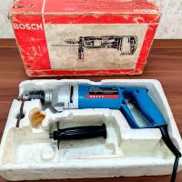 دریل دلر بوش مدل 1119 آلمان غربی سابق پلاک فلزی نو|کلکسیون اشیاء عتیقه|قم, کیوانفر|دیوار