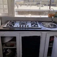 گاز ظرفشویی کابینت