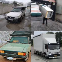 اسباب کشی ایسوزو کارگر خالی وانت بار باربری