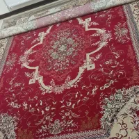 فرش 4*3 زمینه لاکی