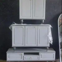 لارک اینه کنسول ومیز جا کفشی ست. آینه کنسو ل|بوفه، ویترین، کنسول|خرم‌آباد, |دیوار