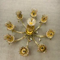 لوستر|لوستر و چراغ آویز|صحنه, |دیوار
