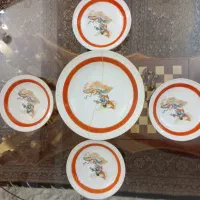 ظرف عتیقه دختر بادپا  وپارچ ولیوان فرانسه امپراطور