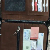 کیف دوشی و دستی چرم طبیعی در حد نو زیبا و جادار|کیف، کفش، کمربند|رباطکریم, رباطکریم|دیوار