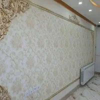 نقاشی ساختمان. کاغذ دیواری