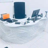 میز مدیریت ۳بعدی پارامتریک|مبلمان اداری|قم, بلوار امین و ساحلی|دیوار