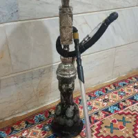 قلیان برنجی حکاکی شده