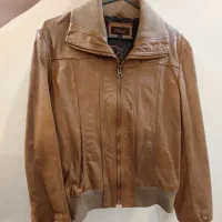 کاپشن چرم طبیعی خارجی سایز مدیوم