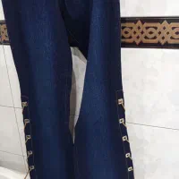 شلوار نو برندusaسورمه ای  سایز36