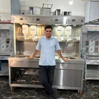 فر ریلی موتور پائین دیسپلی تاپینگ گریل سرخ کن