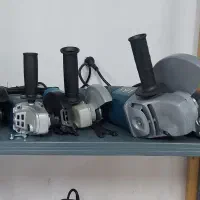 اجاره سنگ برقی اره عمود بر پرژکتور منگنه کوب بادی|ابزارآلات|گرگان, |دیوار