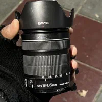 لنز 18 135 کنون در حد نو