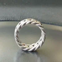 حلقه نقره کارتیر|جواهرات|تهران, ازگل|دیوار