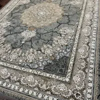 یک جفت فرش 1200 شانه گل برجسته