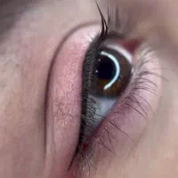 خط چشم / خط مژه / بن مژه  ( آرایش دائم چشم )|خدمات آرایشگری و زیبایی|قم, بلوار امین و ساحلی|دیوار
