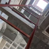 جوشکاری اسانسور اهن کشی، نصب ریل، نصب درب