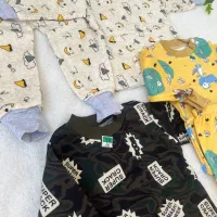 ست بلوز شلوار تو کرکی گرم بچگانه نوزادی بچگونه|کفش و لباس بچه|مشهد, گلشور|دیوار