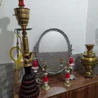 قلیان برنجی عرب