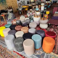 صندلی و پاف ساده و استوانه ای|صندلی و نیمکت|شیراز, سهل‌آباد|دیوار