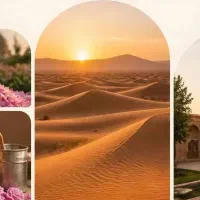 تور اقتصادی گلاب گیری و کویر کاشان
