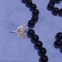 گردنبند با پلاک طلا طرح پرنده