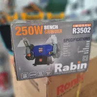 سنگ سنباده دو طرفه ۱۵۰ رومیزی رابین (ابزار راینو)