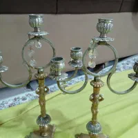 شمعدان قدیمی|کلکسیون اشیاء عتیقه|رشت, یخسازی|دیوار