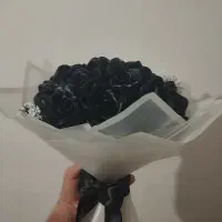 دسته گل ربانی مشکی