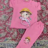 ست تیشرت شلوارک بلند