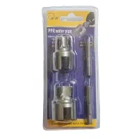 ست 2تایی حدیده و قلاویزسردریلی لوله PVCسایز1/2و3/4