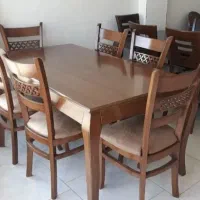 میزو صندلی غذاخوری مدل خشتی صنایع چوبی معراج