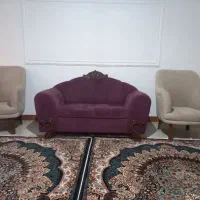 مبل هفت نفره سالم در حد نو|مبلمان خانگی و میز عسلی|رشت, معلولین|دیوار