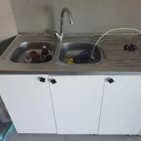 کابینت با سینک|آب‌چکان و نظم‌دهنده ظروف|گلبهار, نوبهار|دیوار