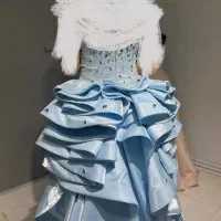 اجاره لباس مجلسی جواهردوزی شده