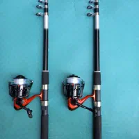 لنسر ماهیگیری ARENAII با چرخ ماهیگیری Diozen و نخ