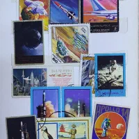 آلبوم تمبر قدیمی کلکسیونی|کلکسیون سکه، تمبر، اسکناس|اهواز, مجاهد|دیوار