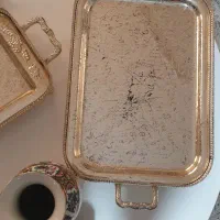 گلدان مرغی اصل برجسته سینی دیس ماهی|کلکسیون اشیاء عتیقه|شهریار, شهرک وائین|دیوار