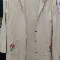 مانتو با جیب های طرح های