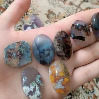 نگین های قواره درشت عقیق|جواهرات|زابل, |دیوار