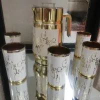 پارچ ولیوان طلایی